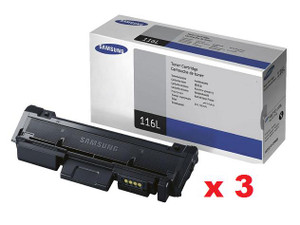 Genuine Samsung MLT-D116L Toner Cartridge [3K] x 3Pack
