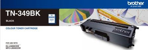 Genuine Brother TN-349BK Black Toner Cartridge, High Yield [6k]