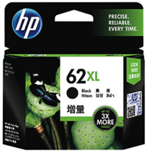 Genuine HP No.62XL Black Ink Cartridges [600]