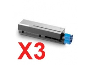 Compatible OKI B411 MB471 Toner Cartridge 3pack