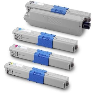 Compatible OKI C310, C330, MC361, MC362  Toner Cartridges Set BK/C/M/Y