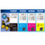 Genuine Brother LC237XLBK, LC235XLC/M/Y  Set of 4 Colour Ink Cartridges Value Pack Genuine Brother LC237XLBK, LC235XLC/M/Y  Set of 4 Colour Ink Cartridges Value Pack