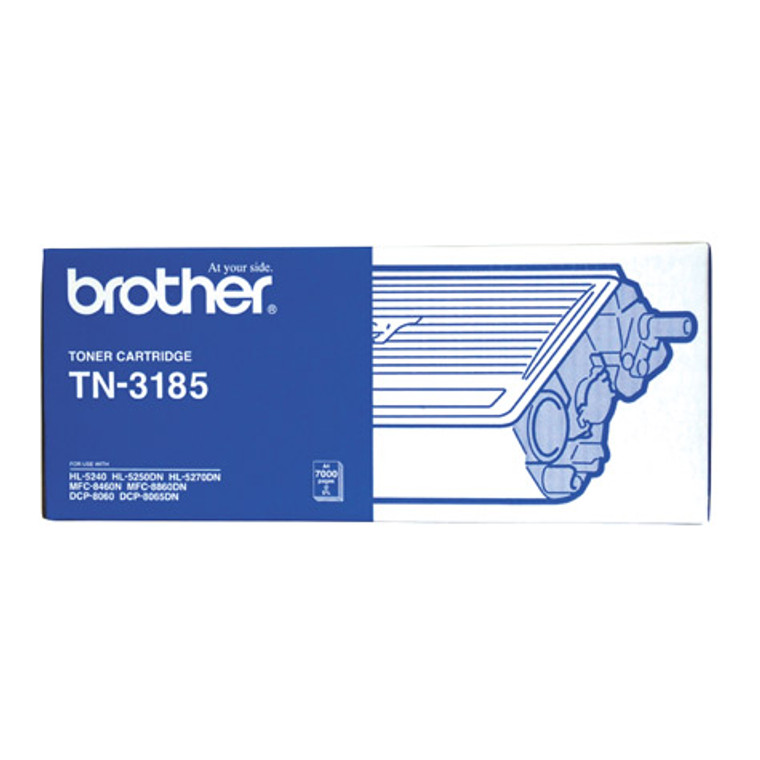 Genuine Brother TN3185 Toner / Developer Cartridge High Yield