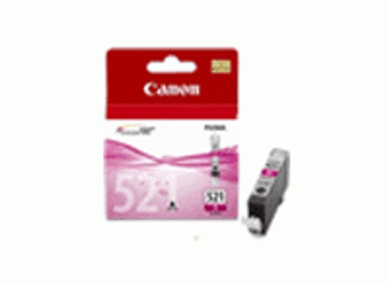 Genuine Canon CLI-521M Magenta Ink Cartridge [446Pages]