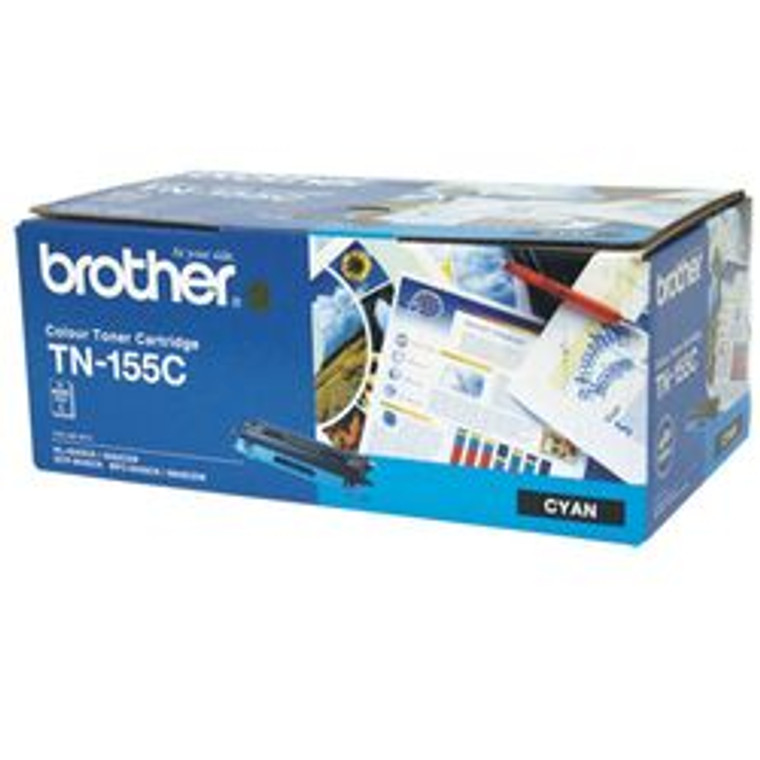 Genuine Brother TN155C Cyan Toner Cartridge High Yield [4k]
