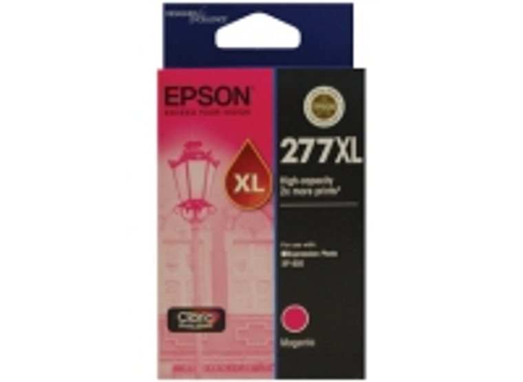 Genuine Epson 277XL Magenta High Yield  Ink Cartridge - [500Pages]