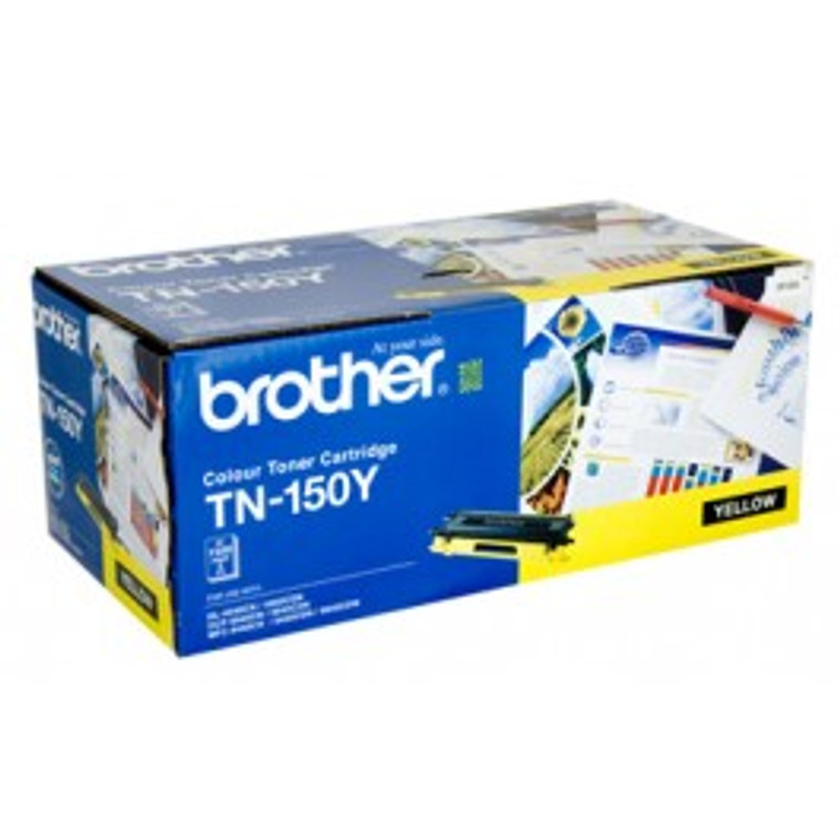 Genuine Brother TN150Y Yellow Toner Cartridge [1.5k]