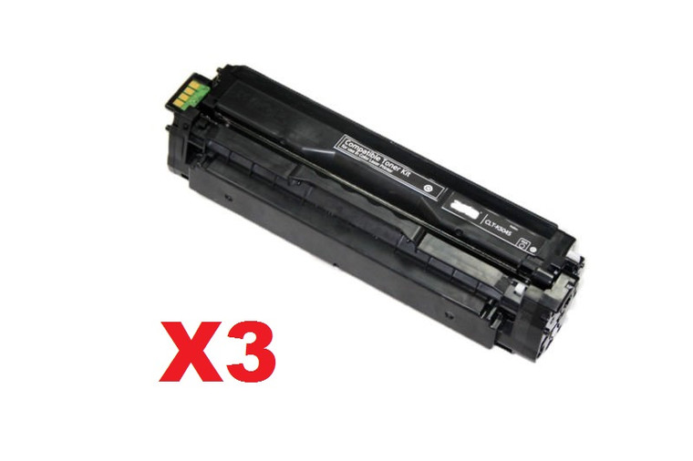 Compatible Samsung CLT-K504S Black Toner [2.5k] 3pack