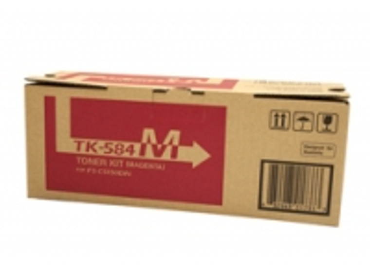 Genuine Kyocera TK584M Toner Magenta [2.8k]