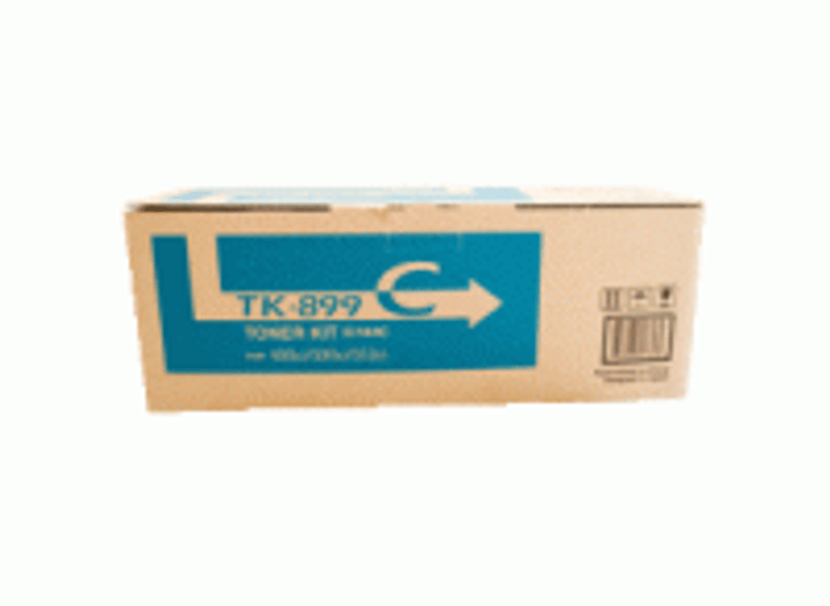 Genuine Kyocera TK899C Toner Cyan [6k]