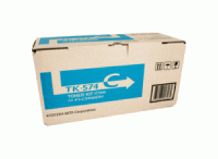 Genuine Kyocera TK574C Toner Cyan [12k]