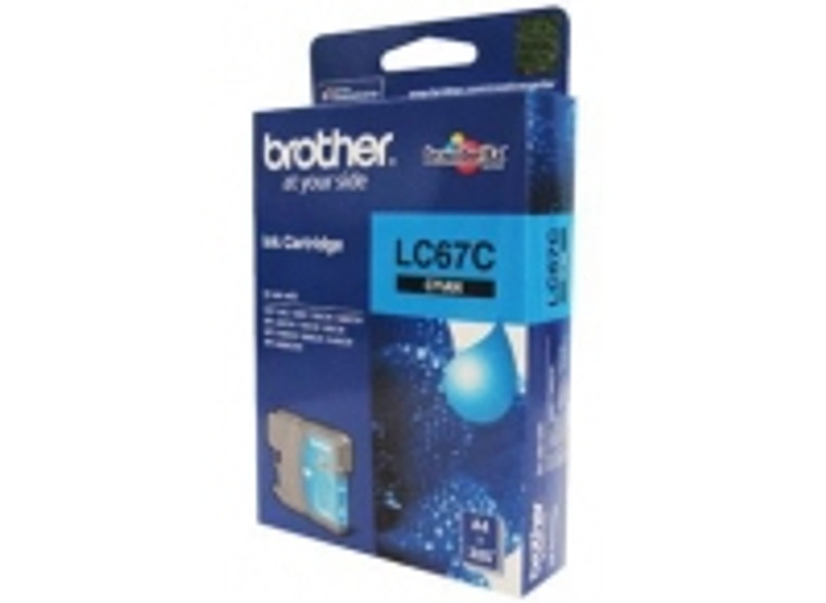 Genuine Brother LC67 Cyan Ink Cartridge [325Pages]