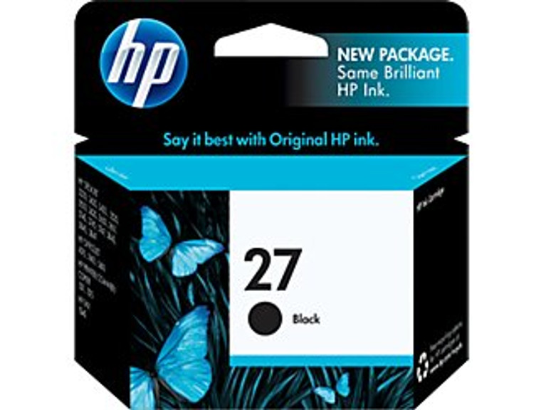 Genuine HP Ink Cartridge Black No.27