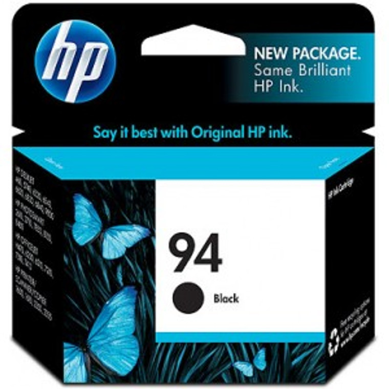 Genuine HP Ink Cartridge Black No.94, 11ml