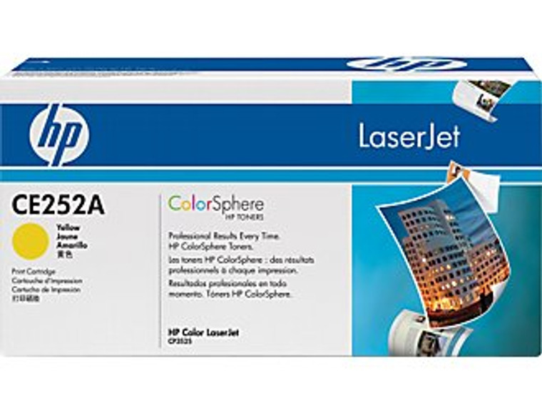 Genuine HP CE252A Cartridge Yellow [7k]