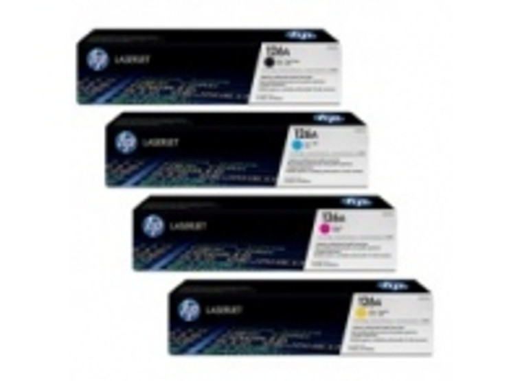 Genuine HP CE310A /1A/2A/3A Set of 4 Colour Toner Cartridges