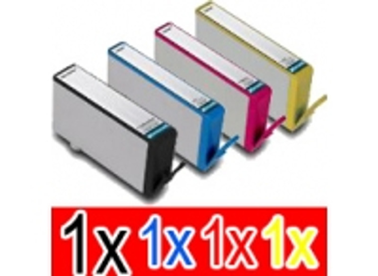 Compatible HP 564XL Set of 4 Colour Cartridges (Extra Large Capacity)