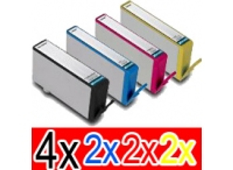 Compatible HP 564XL Ink Cartridges (Extra Large Capacity) x 10Pack (4BK/2C/2M/2Y)