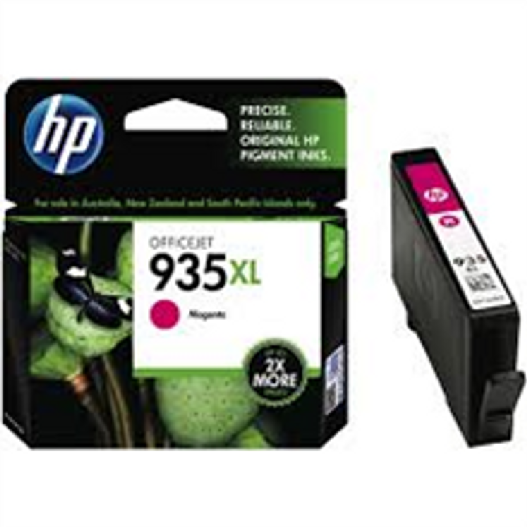 Genuine HP No.935XL Magenta Ink Cartridges [825]