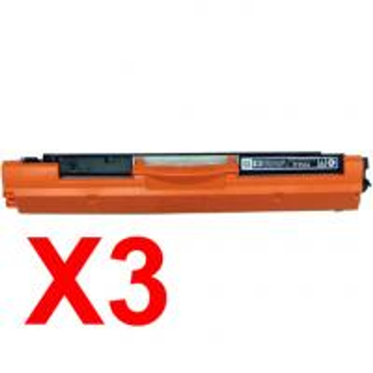 Compatible HP CF350A Black Toner Cartridge 130A x3pack