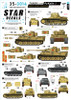 Tiger I and PzKpfw I. North Africa Campaign. Tiger I Early. Pz I Ausf A, Pz I Ausf B, Flamm-Pz I, Kl.Bef-Pz I.