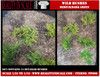 Wild bushes multicolor medium/dark green