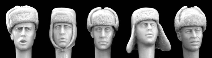 German WW2 winter caps