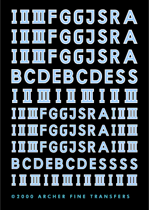 Archer Dry Transfers Products Firestorm Models