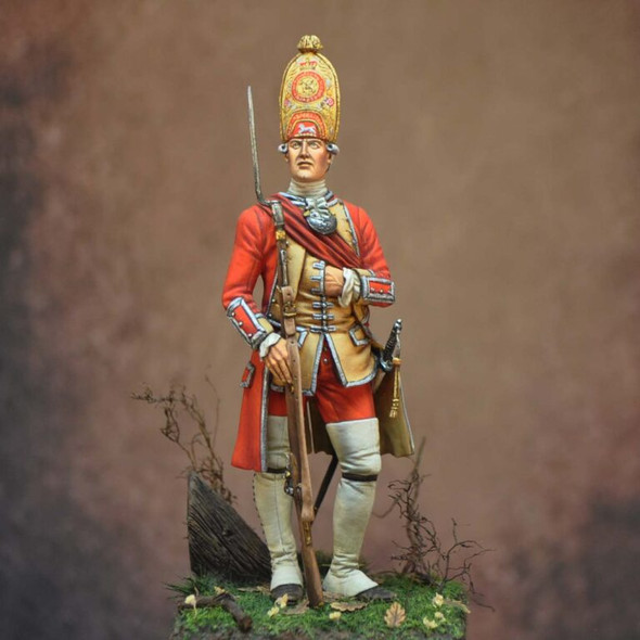 Officer 3rd Regiment Foot Grenadier 1751