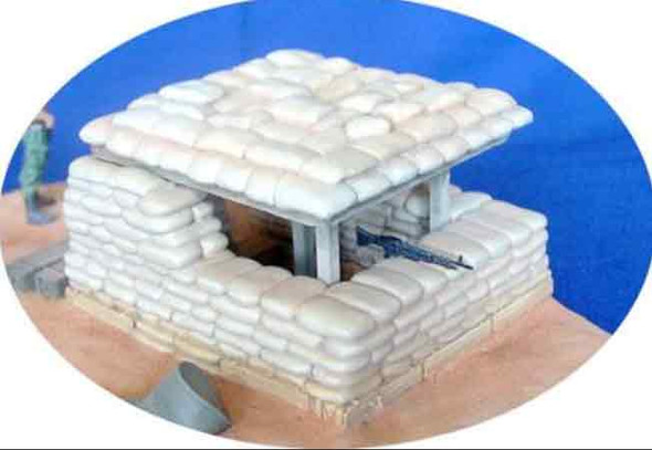 Sandbag Bunker Vietnam