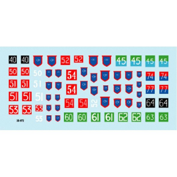 British Guards Armoured Division Formation & AoS markings
