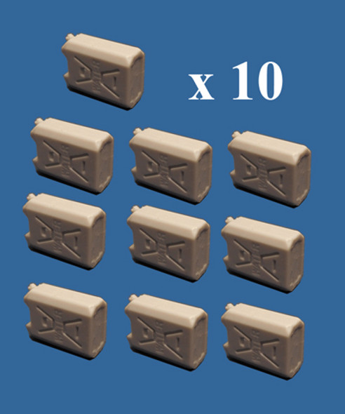 Jerry Cans for Centurion Stowage (laying on side)