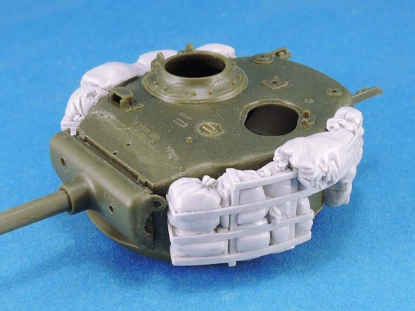 Sherman T23 Turret Sandbag Armor set