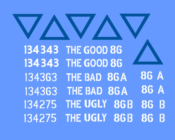 The Good The Bad The Ugly M113 Vietnam Decals