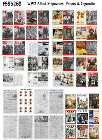 WW2 Allied Magazines and Newspapers