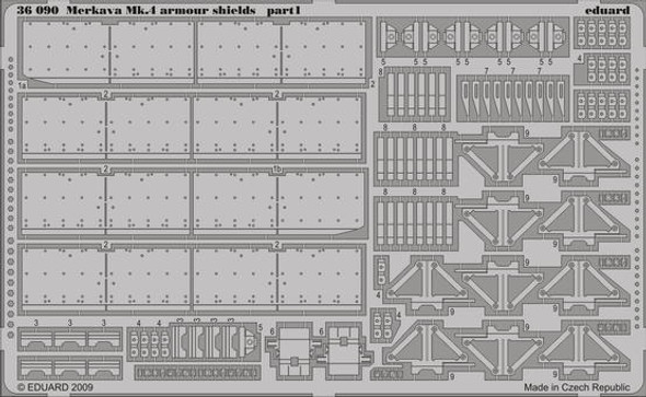 Merkava Mk.IV armour shields