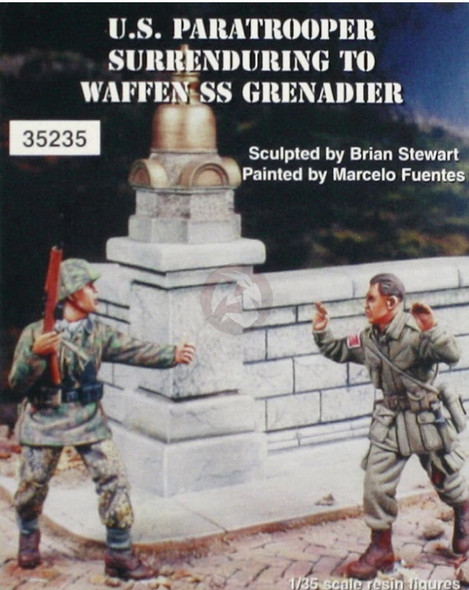 US Para surrending to SS Grenadier
