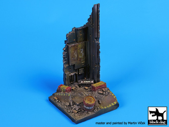 Post Apocalyptic Factory Ruin