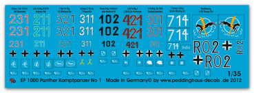 German Infantry Division markings No 2