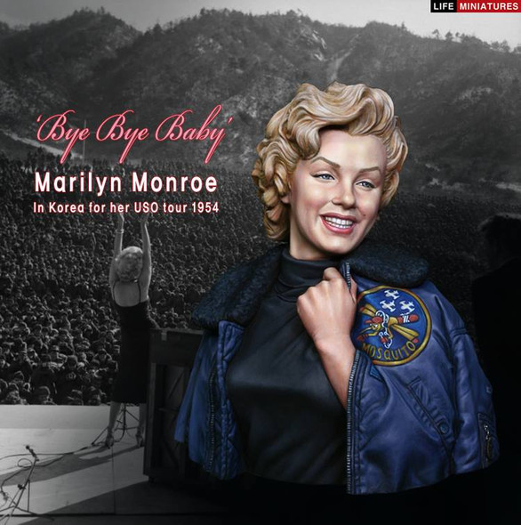 Marilyn Monroe In Korea USO tour 1954