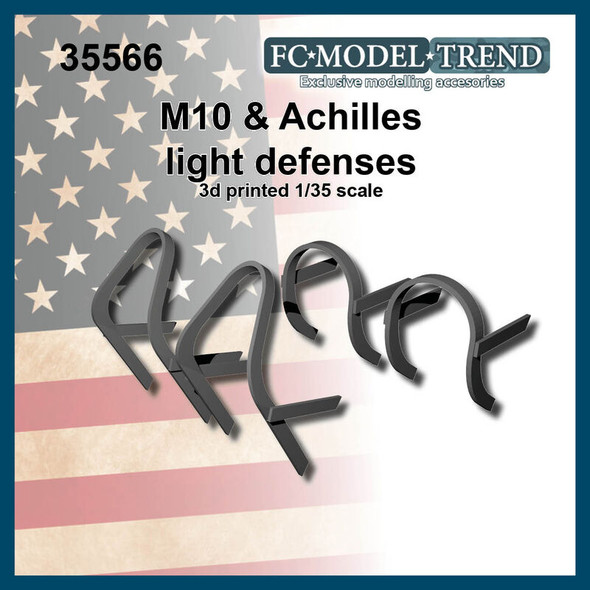 M10, M36 and Achilles lights guards, 1/35