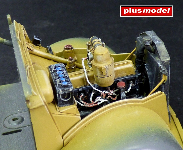 Engine-compartment detail set Opel Blitz