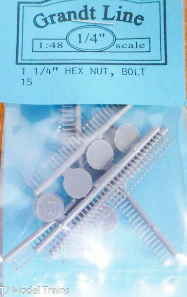 1 1/4" HEX NUT, BOLT