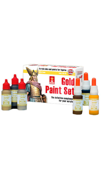 Gold Paint Set