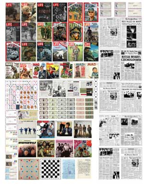 Vietnam Magazine covers, posters, newspapers