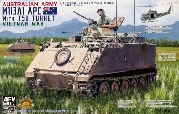 M113A1 APC w T50 Turret Vietnam