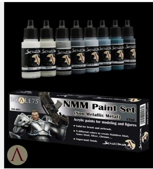 Non Metalic Metal paint set