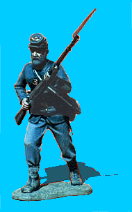 Union Advancing - Shoulder arms