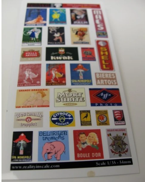 Enamel Advertising Signs - Belgium