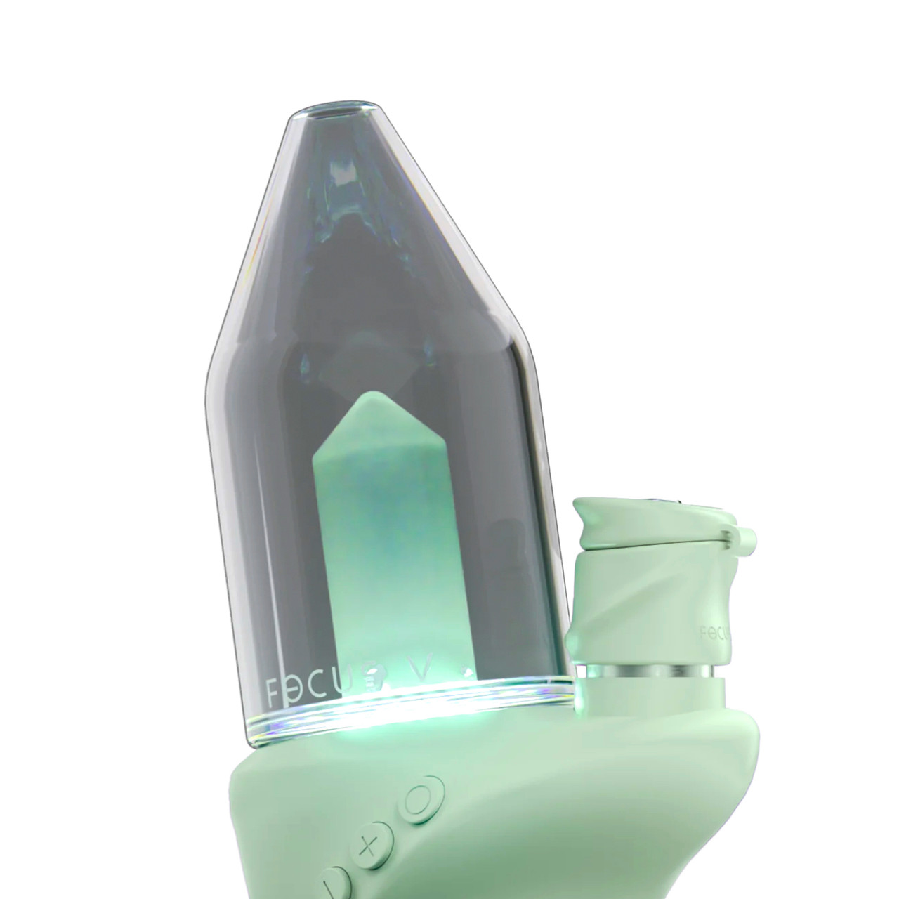 Carta 2: Mint Green Dry and Wax Electric Dab Rig by Focus V ...
